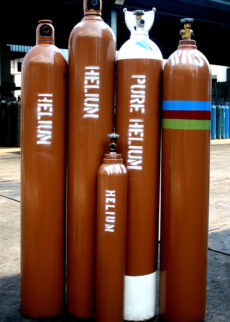 helium gas
