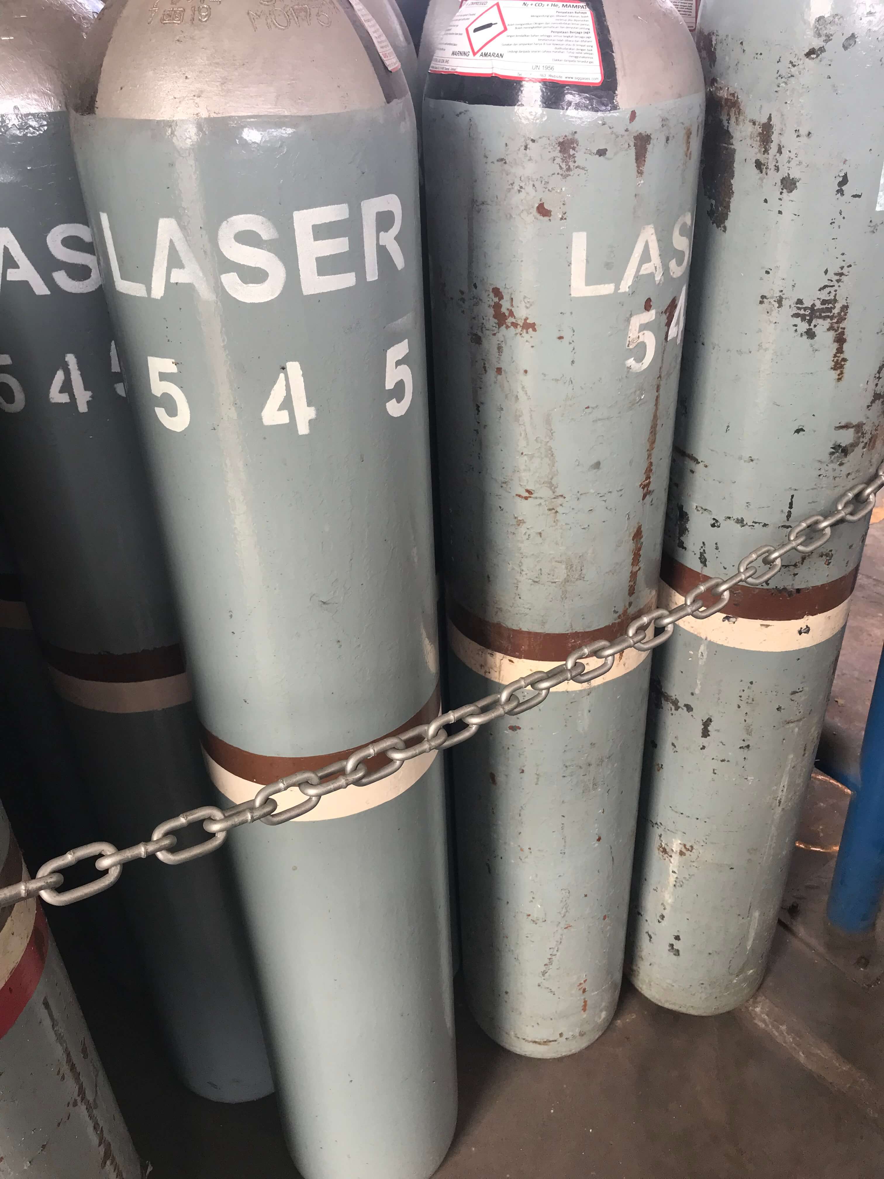 laser gas