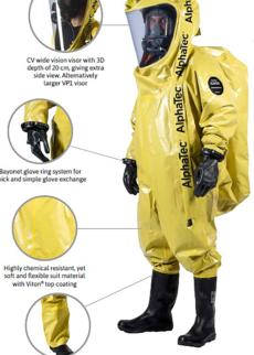 Chemical Protection Alphatec Super Type CV