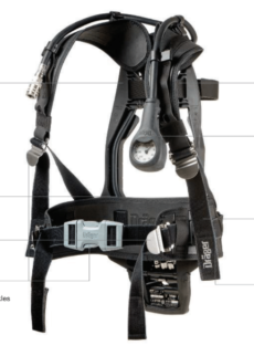Drager PSS 3000 SCBA with FPS 7000 Facemask and Composite Cylinder