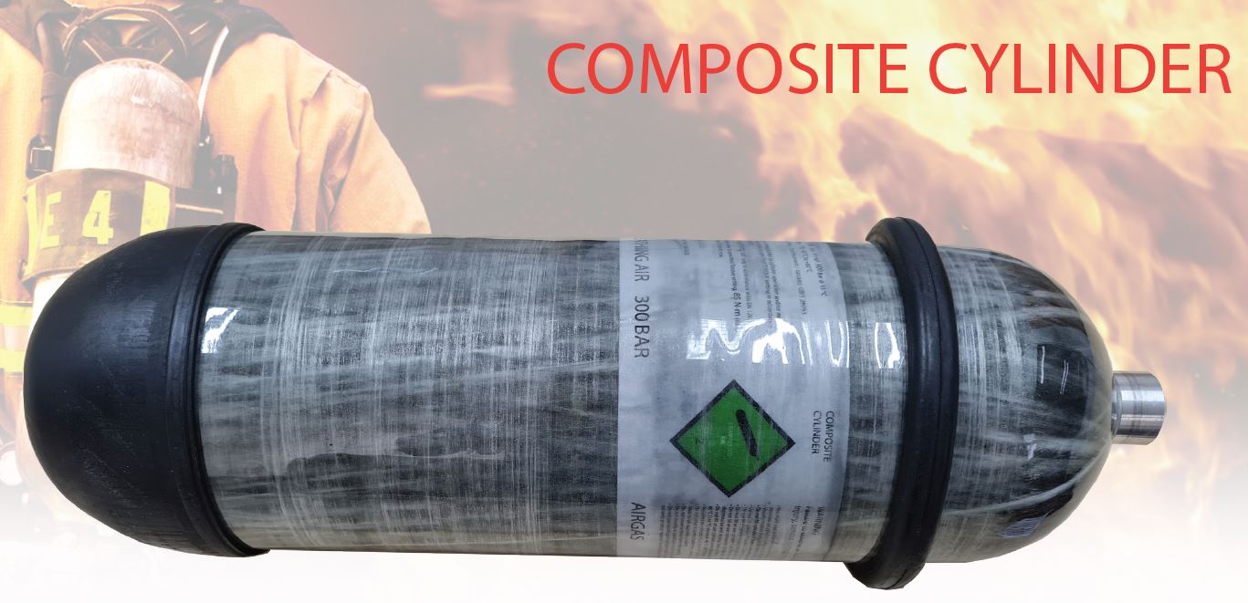 SCBA Composite cylinder 6.8L 300bar - ASINDUSTRIALGAS.com